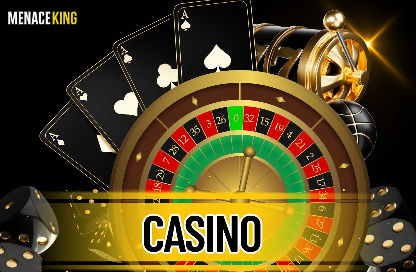 The MenaceKing online casino section
