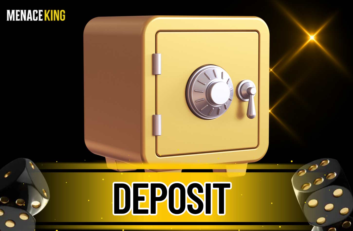 MenaceKing offers deposits via popular e-wallets